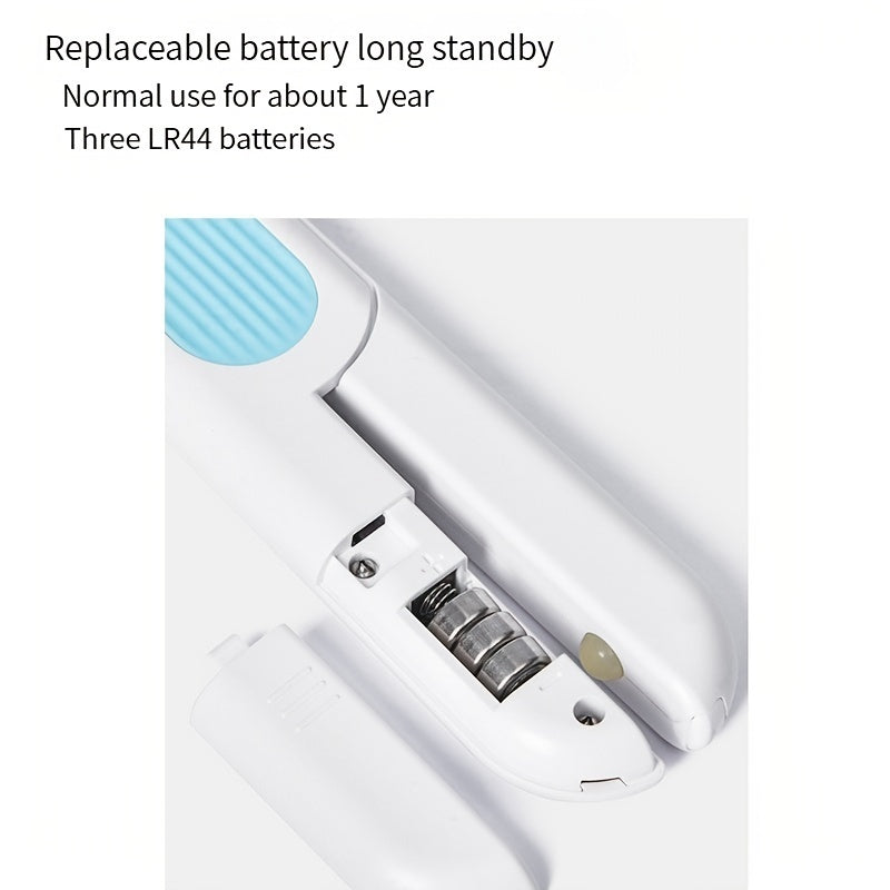Nail clippers for dogs and cats with LED light and safe round cutting design