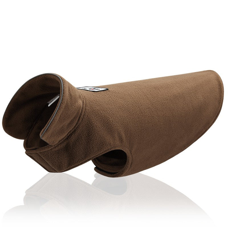 Herfst- en winterhondenkleding, fleece vest dubbelzijdig