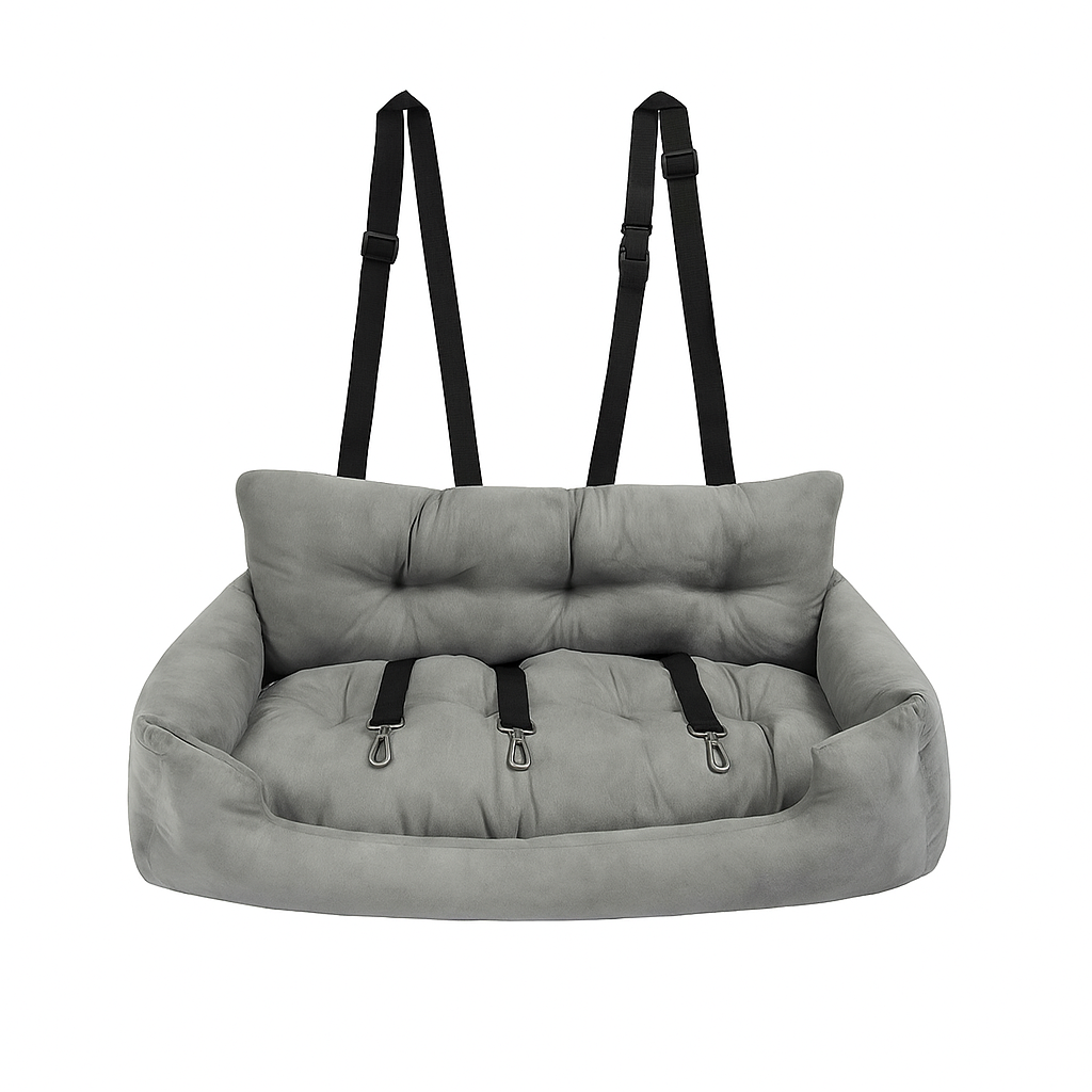 Premium Hondenbed voor op de Achterbank – Veilig, Zacht & Stevig