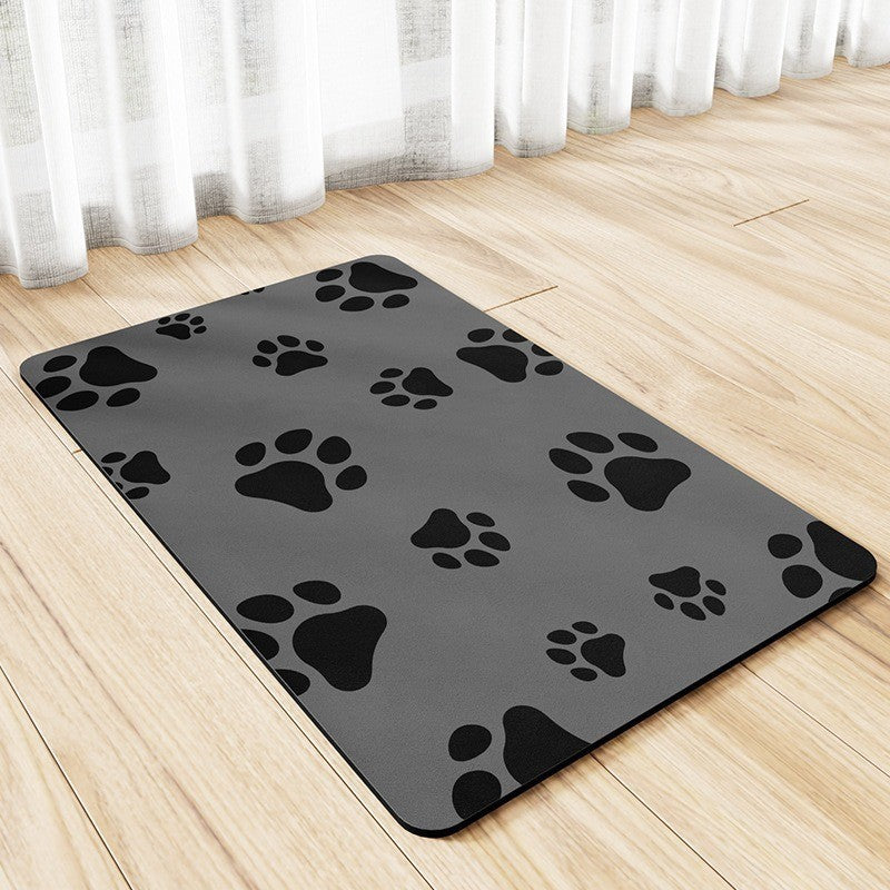 Wasbare voerplacemat voor hond en kat met absorberend ontwerp