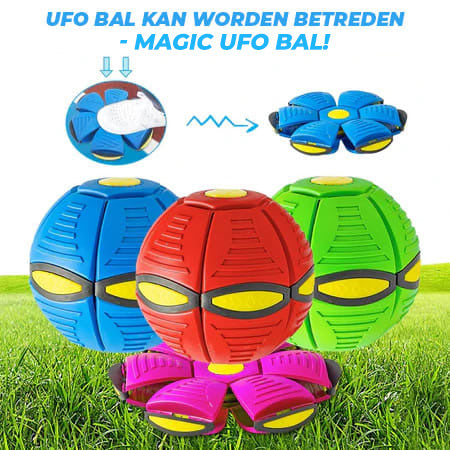 Magische vliegende schotelbal – interactief speelgoed voor honden en kinderen