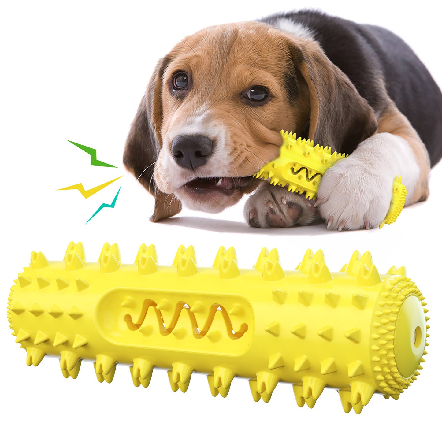 Interactive chew toy for dogs – supports dental care