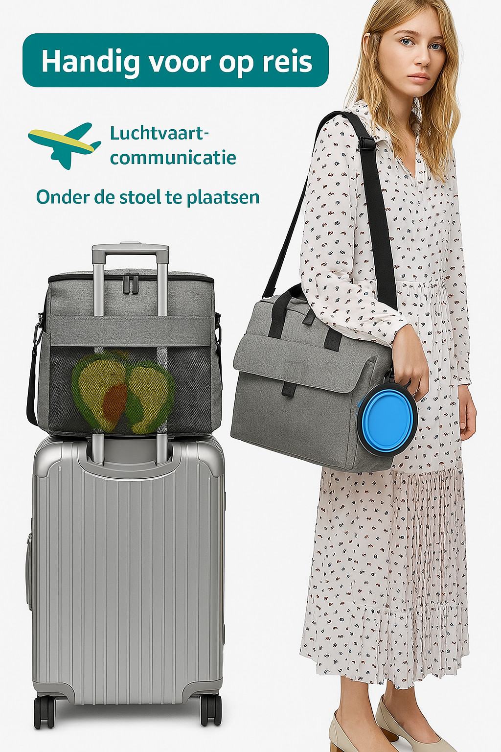 Dog Travel Bag – handy and spacious backpack for on the go and when traveling