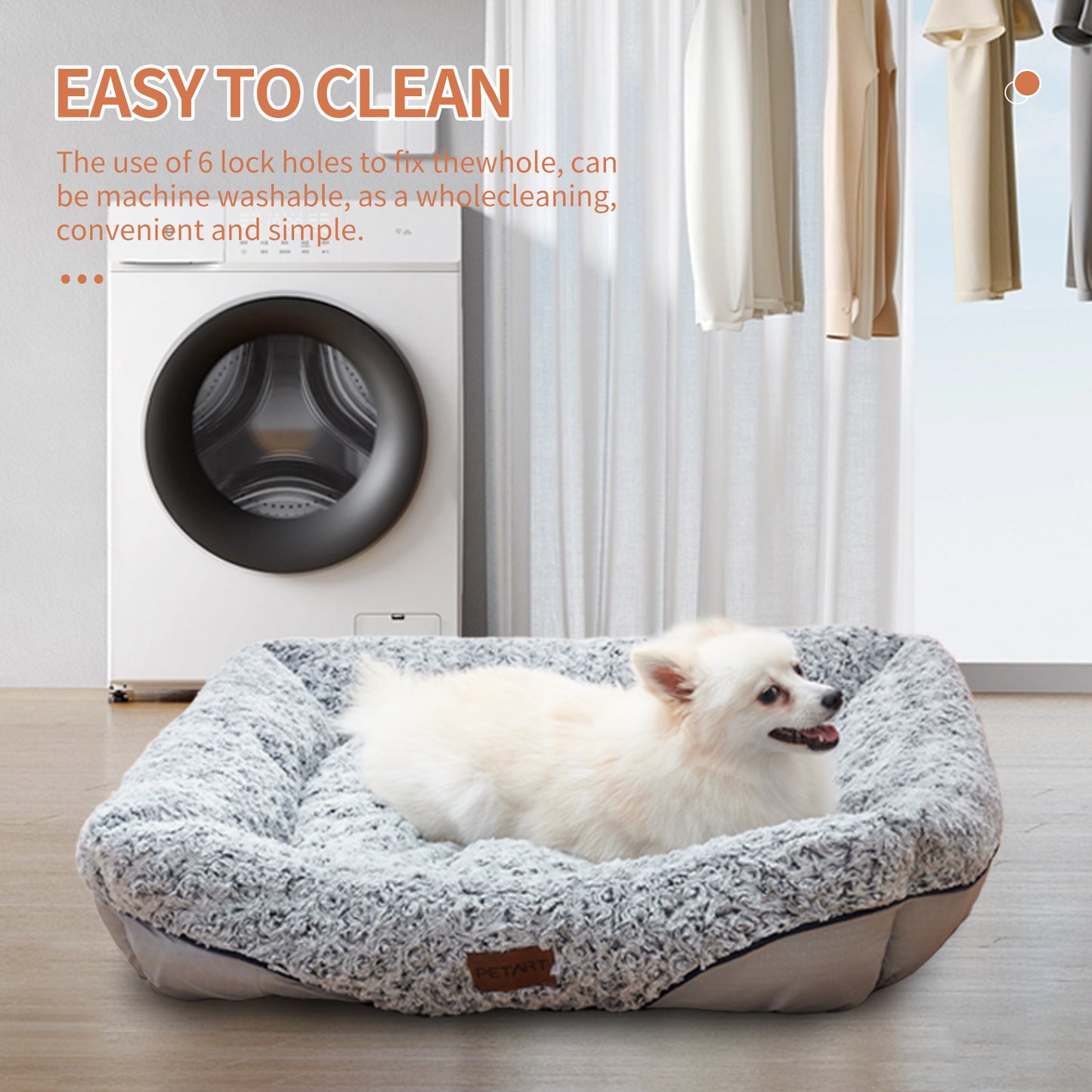 Orthopedisch Hondenbed – voor Kleine en Middelgrote Honden, Wasbaar & Comfortabel