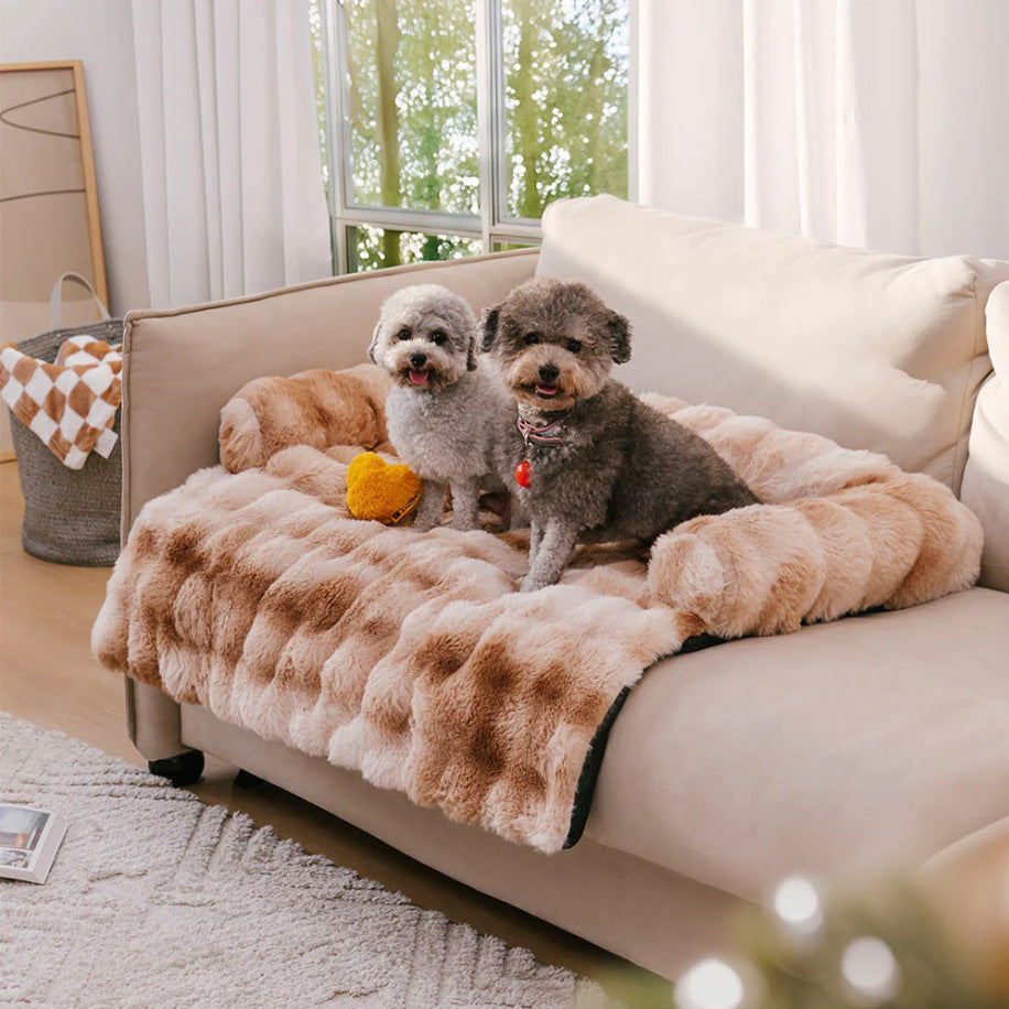 Luxe wasbare hondenmand – Pluche & afneembaar ontwerp