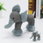 Bite-resistant squeaky dog toy – soft plush &amp; durable