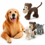 Bite-resistant squeaky dog toy – soft plush &amp; durable