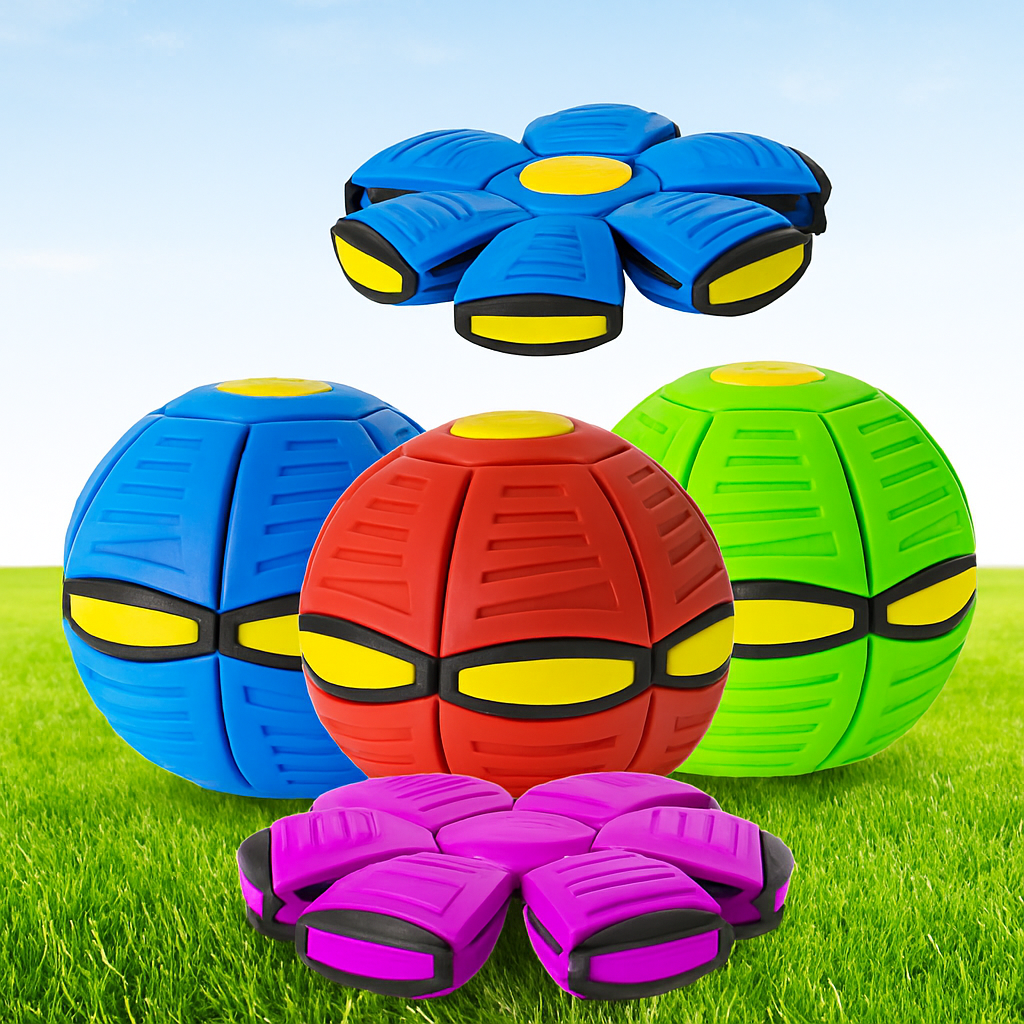 Magic Flying Saucer Ball – Interactive Toy for Dogs and Kids