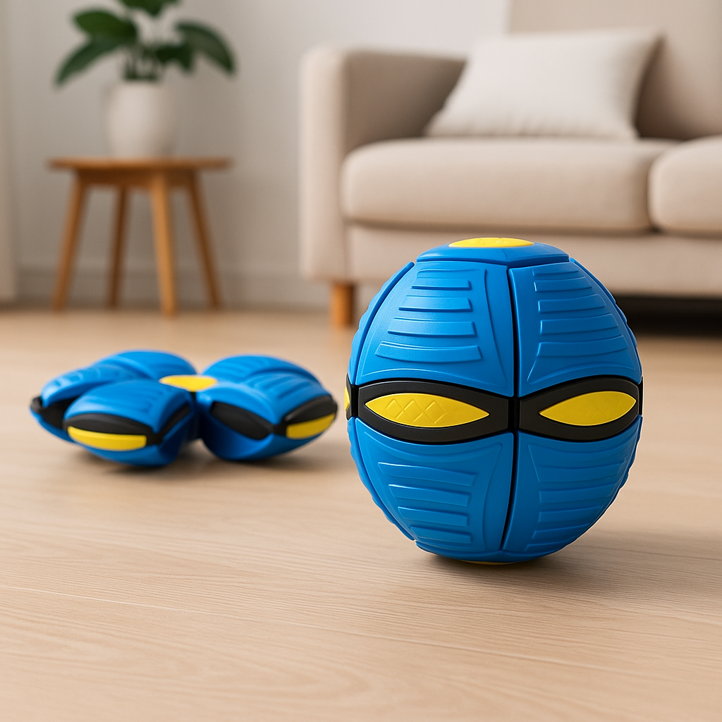 Magic Flying Saucer Ball – Interactive Toy for Dogs and Kids