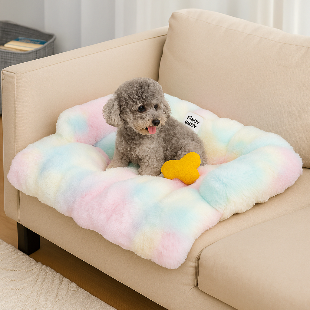 Luxury washable dog bed – Plush &amp; removable design