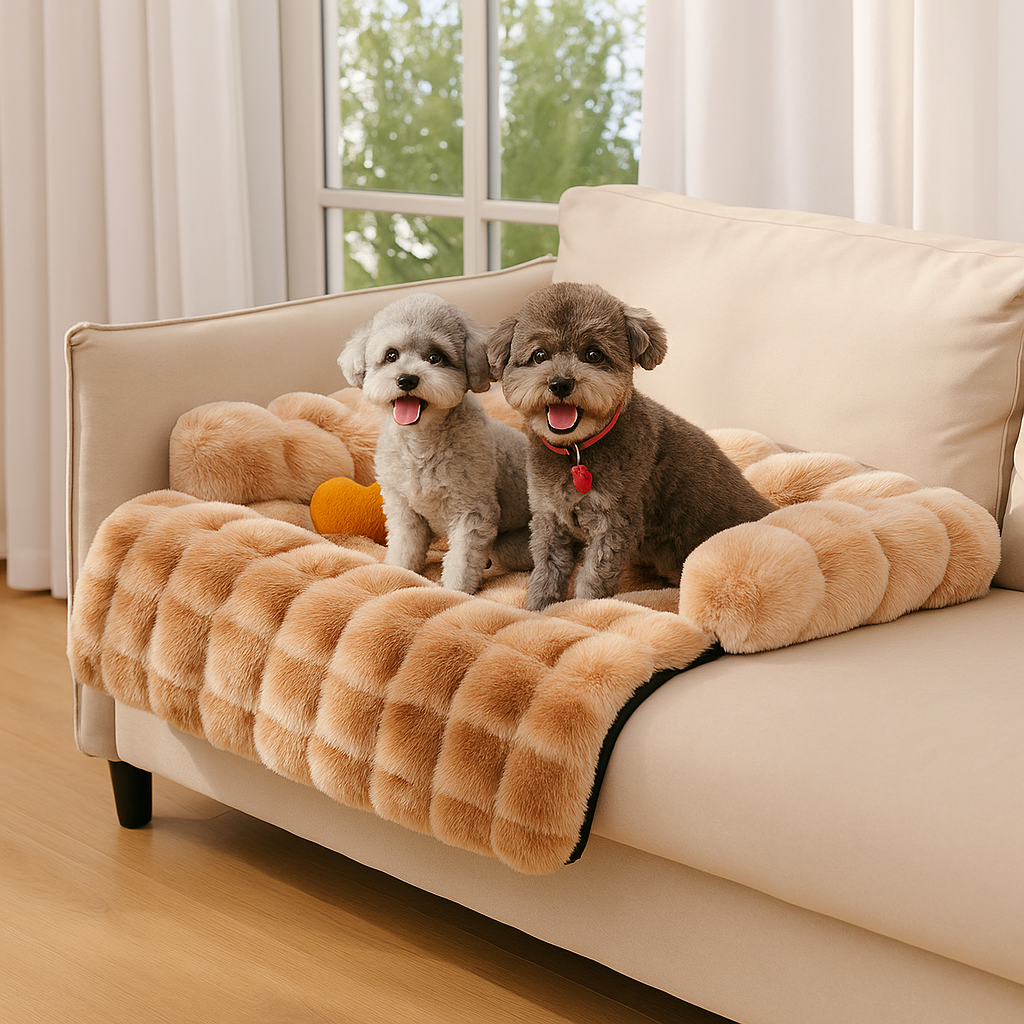 Luxury washable dog bed – Plush &amp; removable design