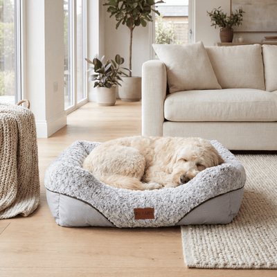 Ortopedyczne Legowisko Welurowe dla Psa – PlayPals™