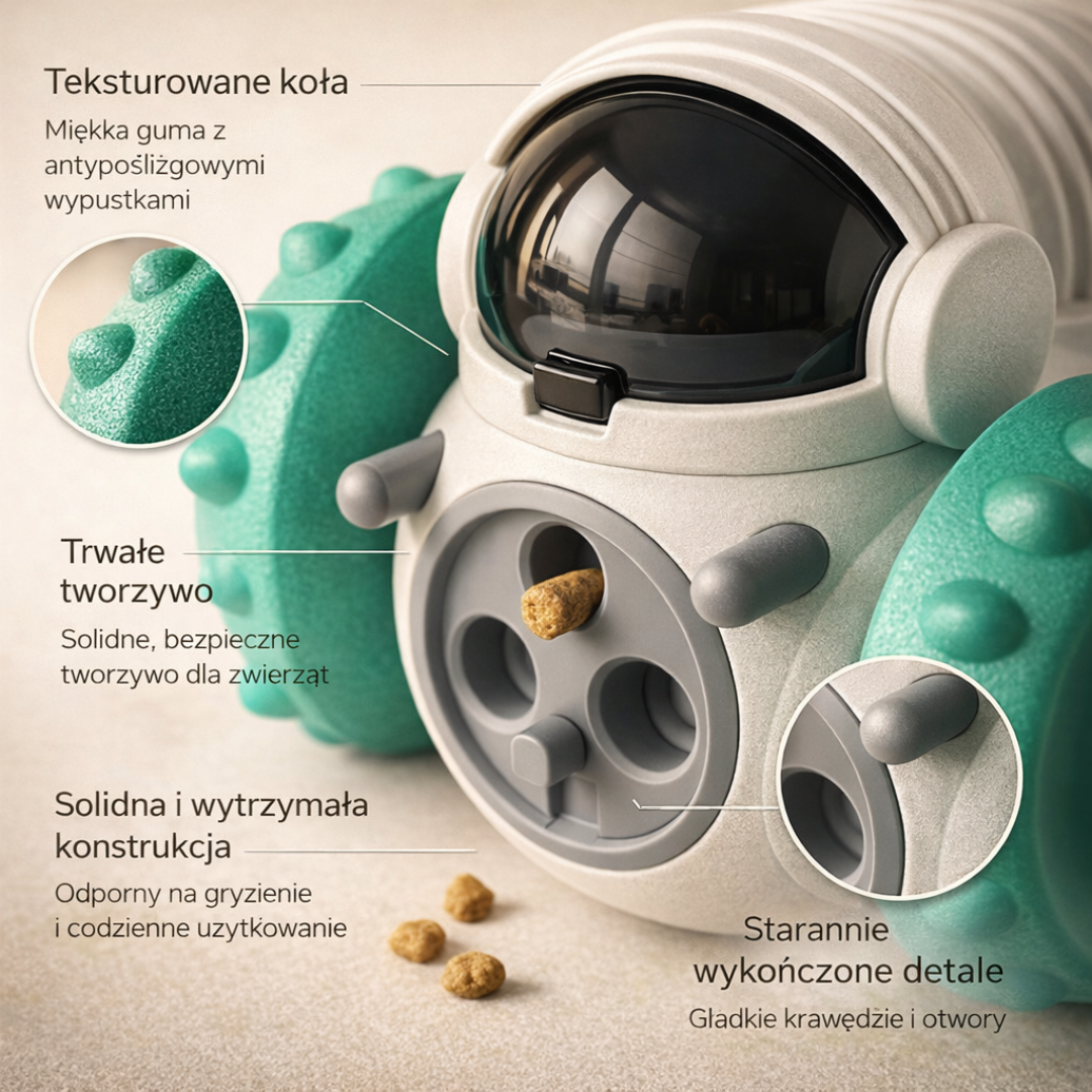 Dozownik IQ dla Psa i Kota – Trening Umysłu Podczas Każdego Posiłku