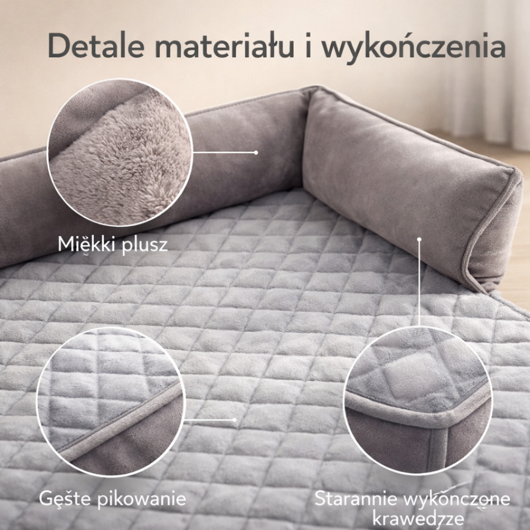 Przytulne Legowisko na Sofę – Miękkie i Łatwe w Praniu