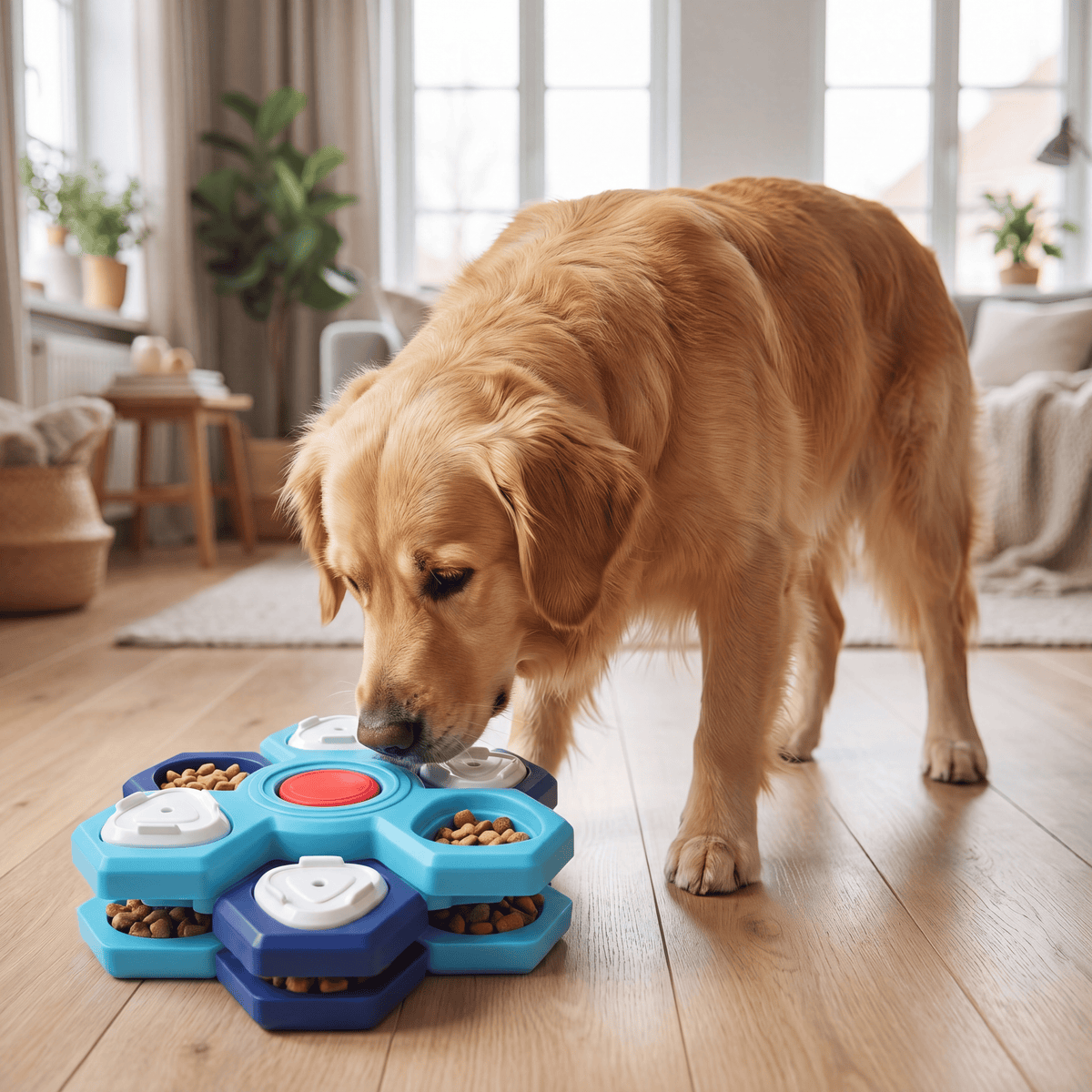 Slow Feeder Puzzle Bowl