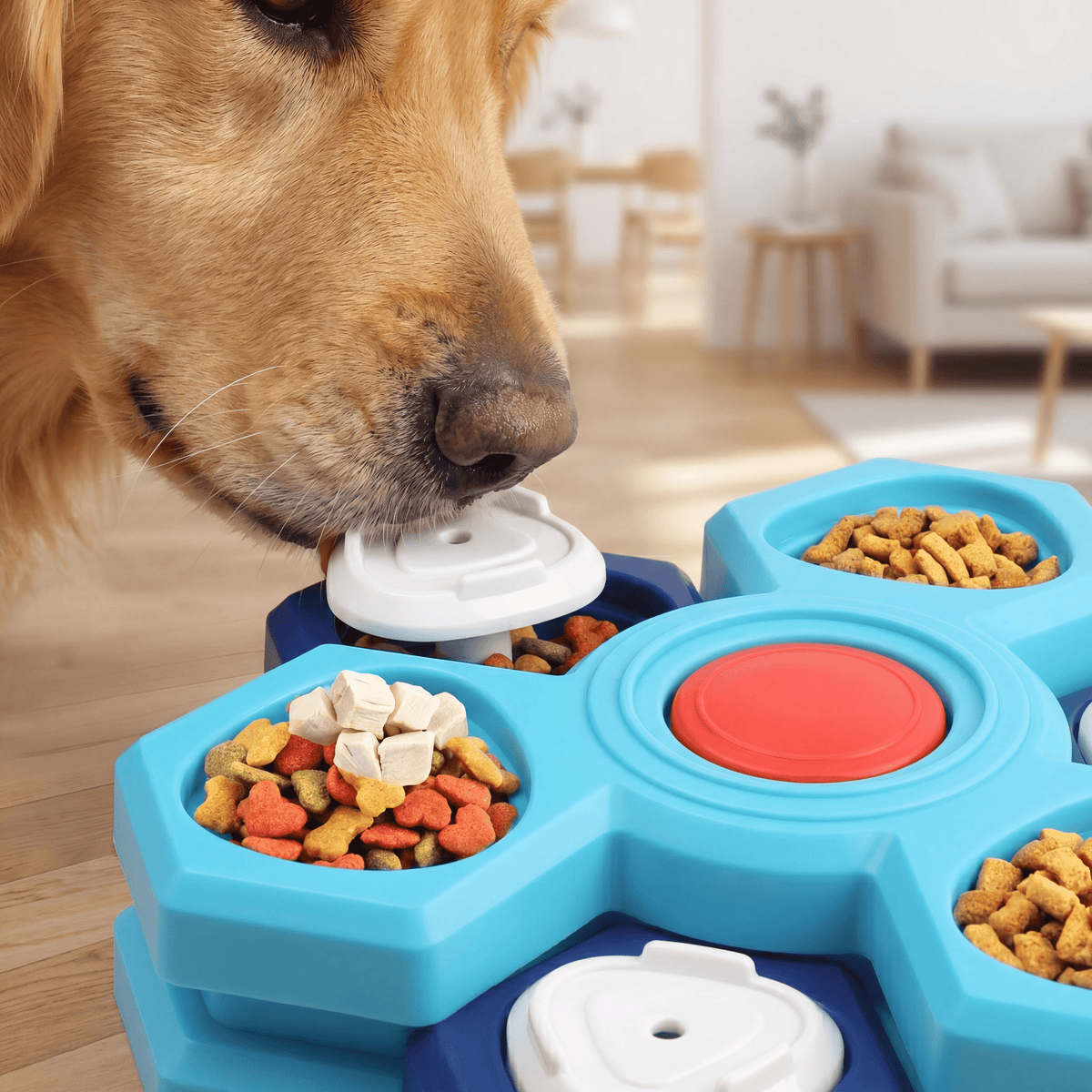 Slow Feeder Puzzle Bowl