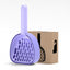 Durable cat litter scoop with foot