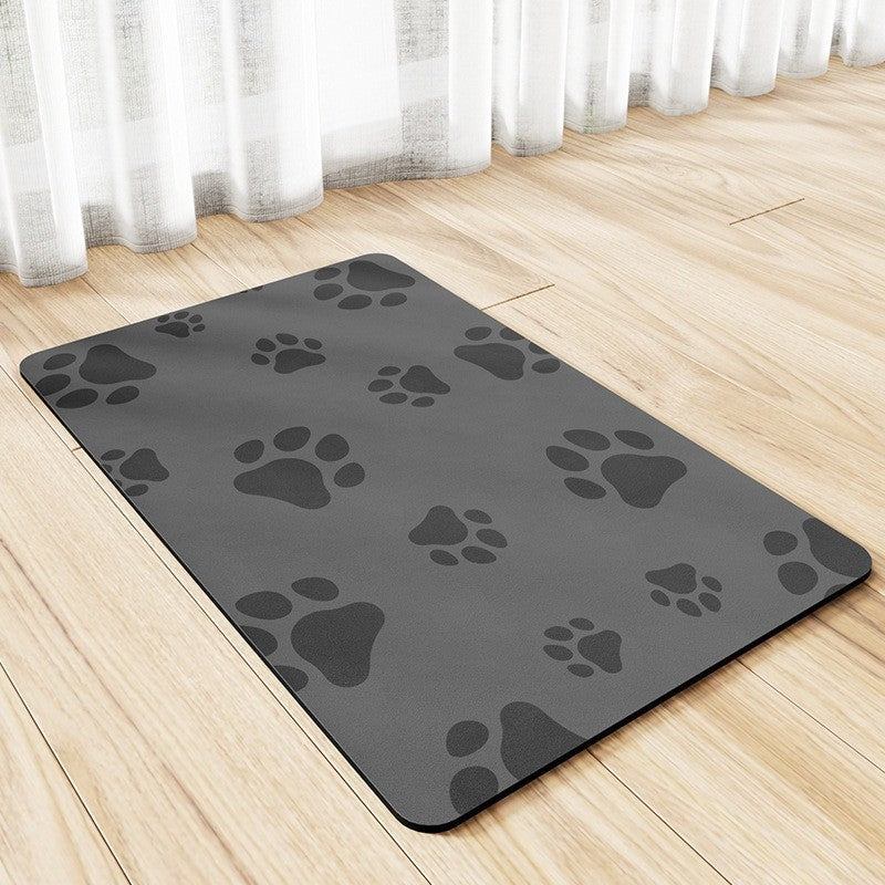 Wasbare voerplacemat voor hond en kat met absorberend ontwerp